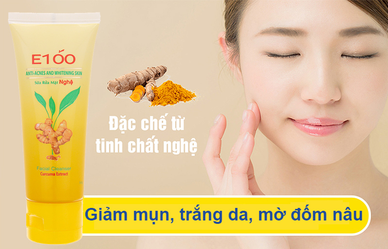 Sữa Rửa Mặt Nghệ E100