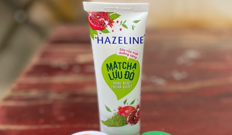 Sữa rửa mặt HAZELINE Matcha