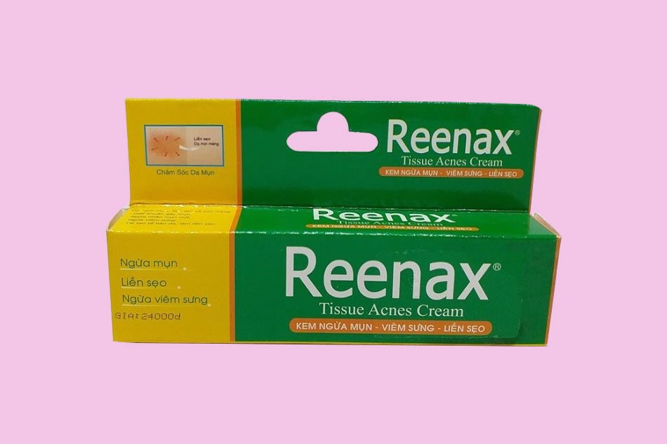 Trị mụn Reenax Tissue Acnes