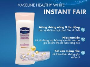 sữa dưỡng thể Vaseline Healthy